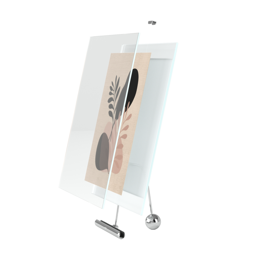 Tabletop Frames | color: Chrome | size: 8x10" (20-25 cm)