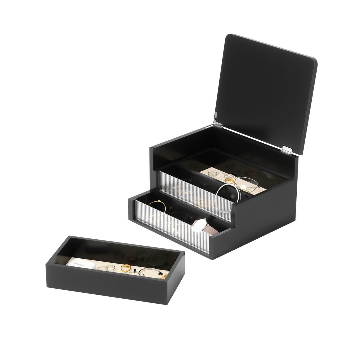 Jewelry Boxes | color: Black