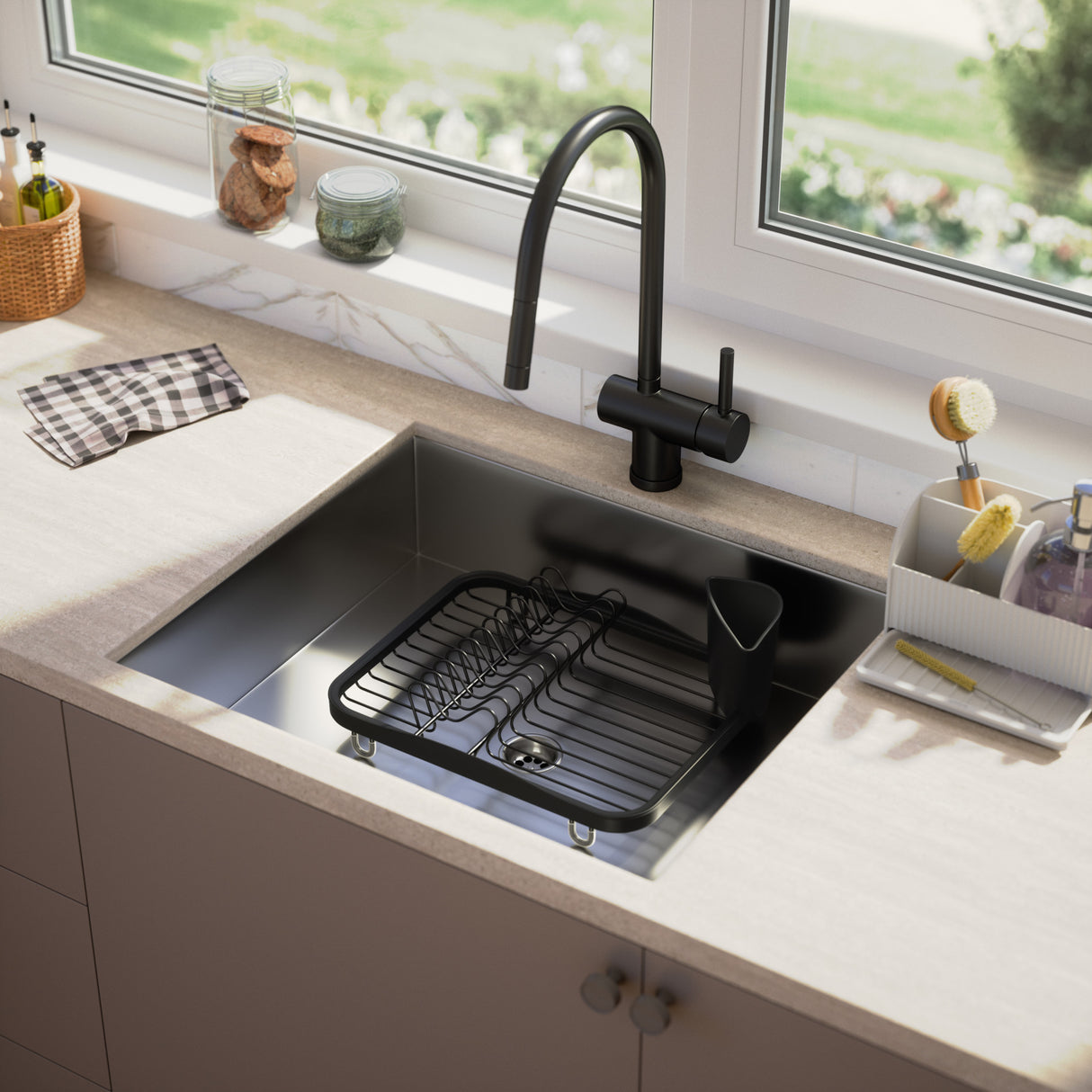 Dish Racks | color: Black | Hover