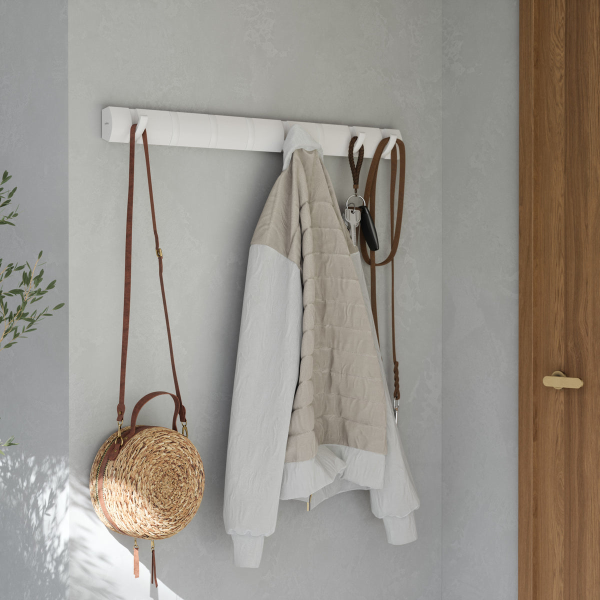 Wall Hooks | color: White-White | Hover