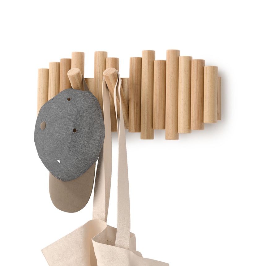 Wall Hooks | color: Natural | size: 5-Hook