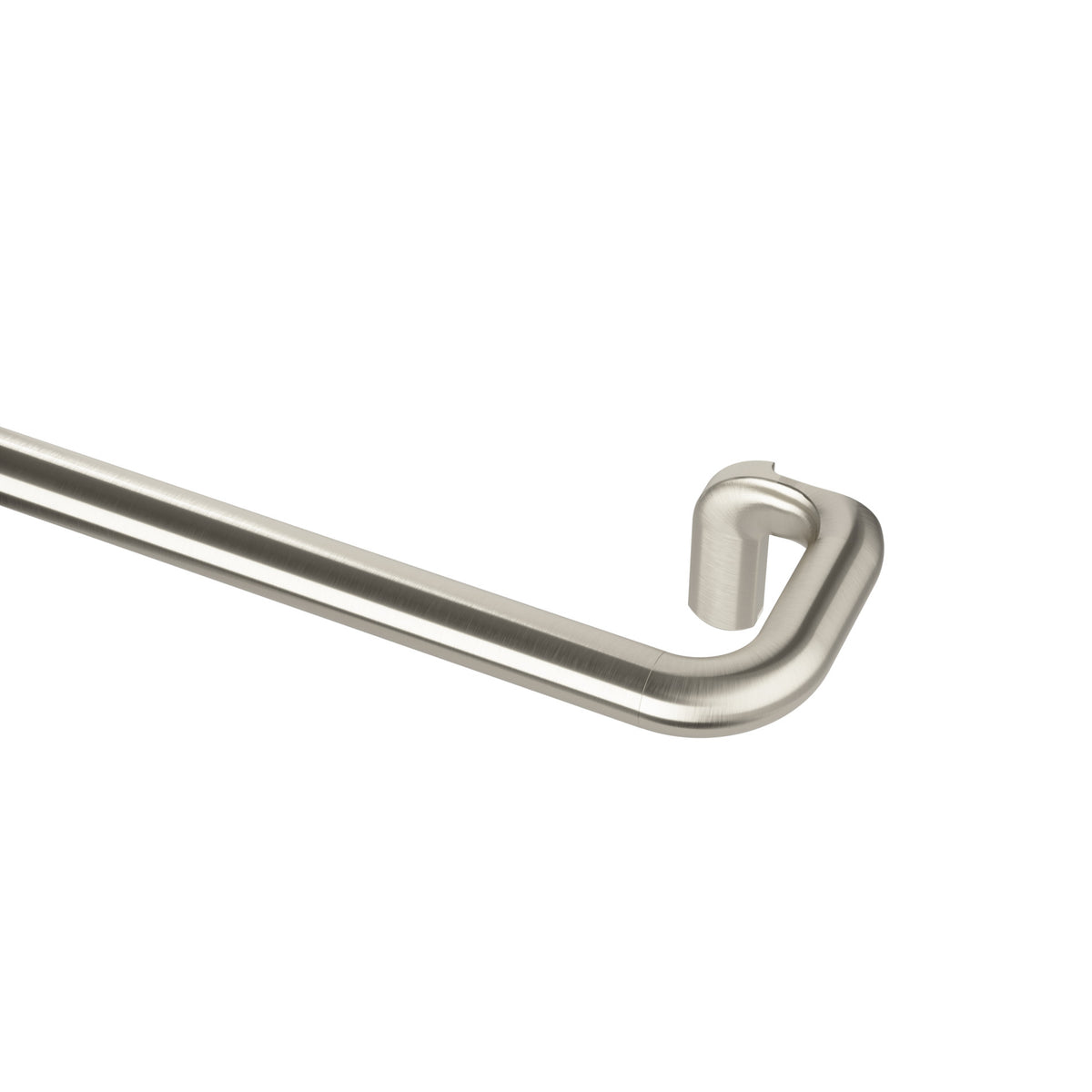 Single Curtain Rods
| color: Matte-Nickel | size: 48-88" (122-224 cm) | diameter: 3/4" (1.9 cm)