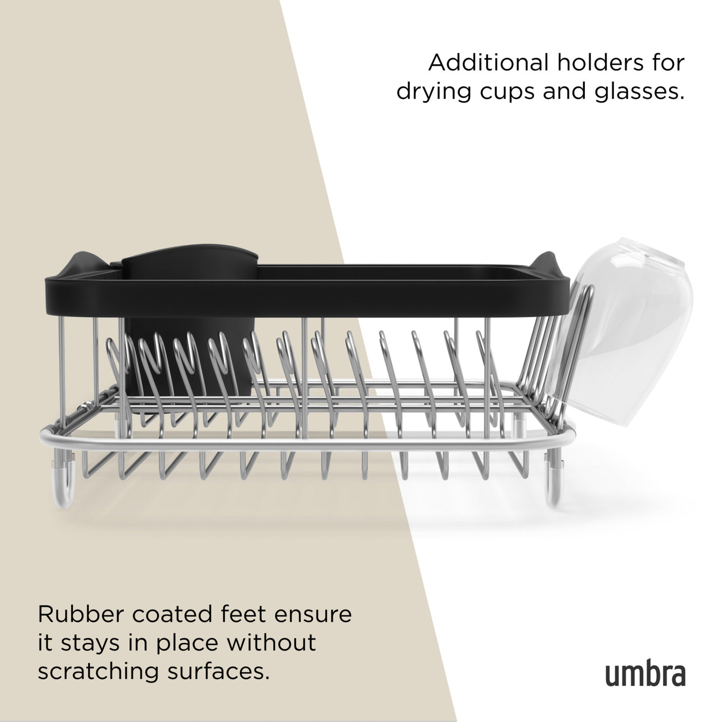 Dish Racks | color: Black-Nickel