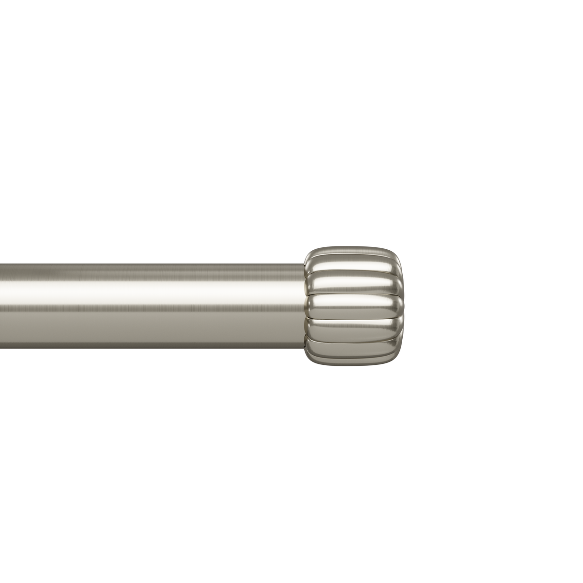 | color: Nickel-Steel | size: 66-120" (168-305 cm) | diameter: 1" (2.5 cm)