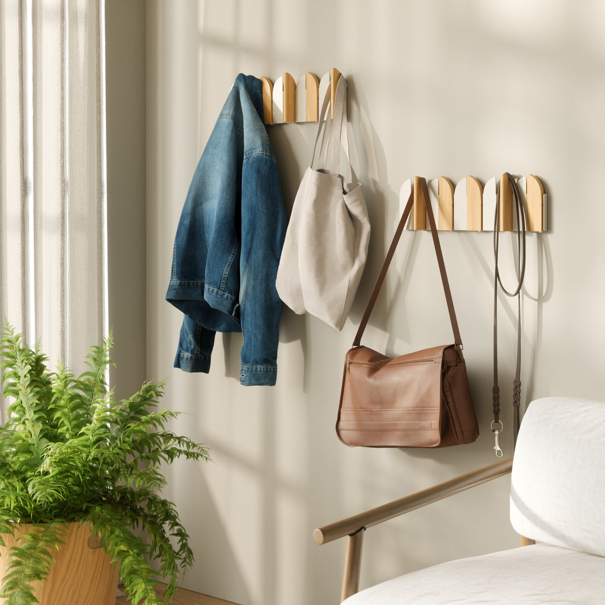 Wall Hooks | color: Natural-Sand