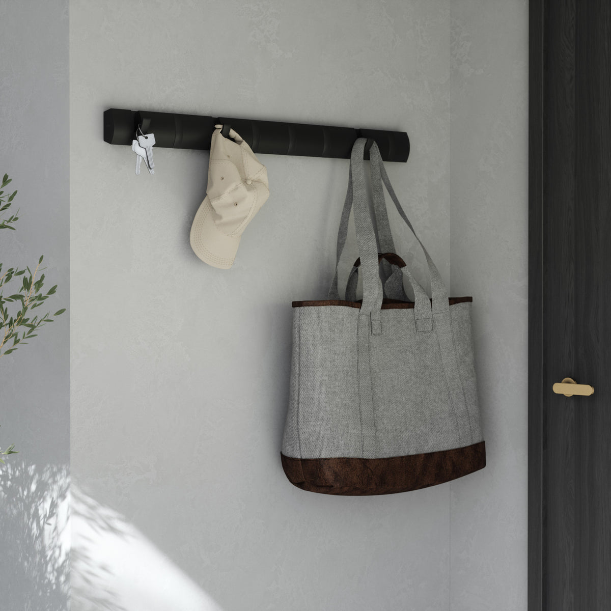 Wall Hooks | color: Black-Black | Hover