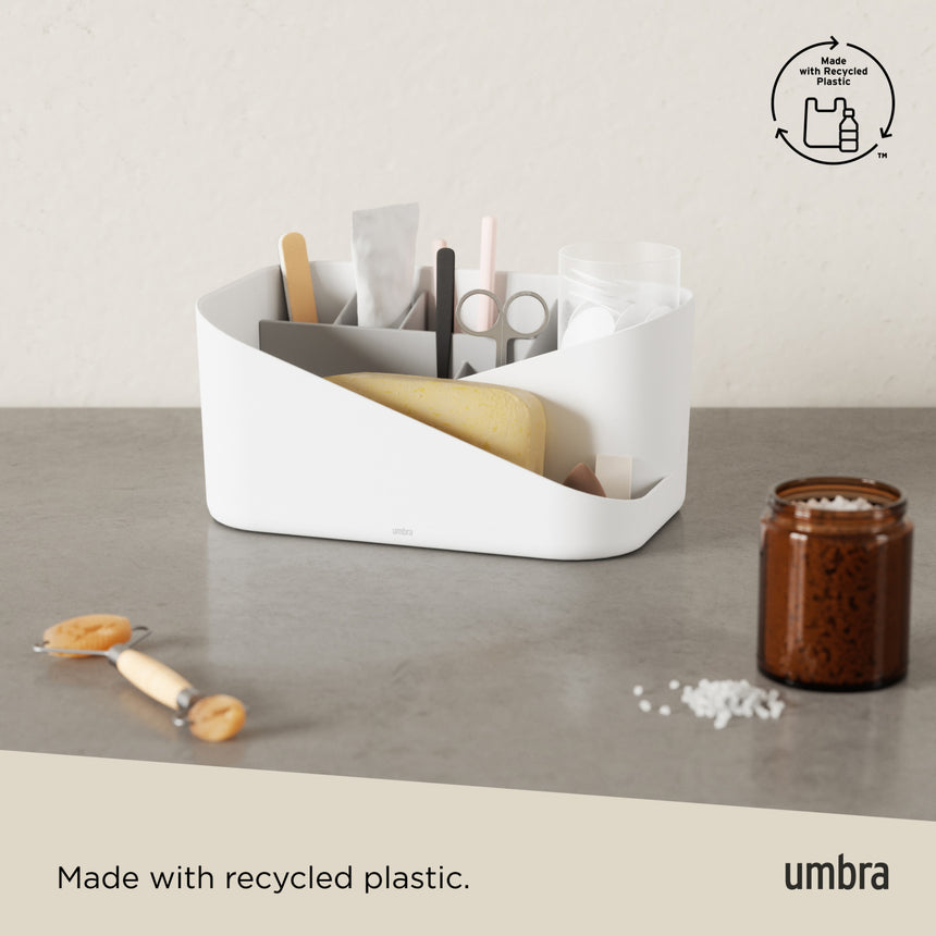 Cosmetic Organizers | color: White-Grey