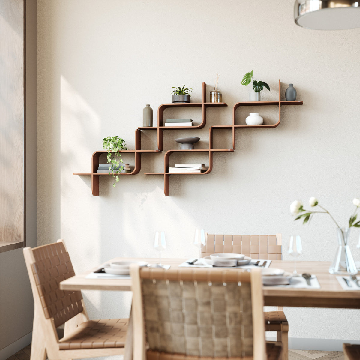 Shelves & Magazine Racks | color: Light-Walnut | Hover