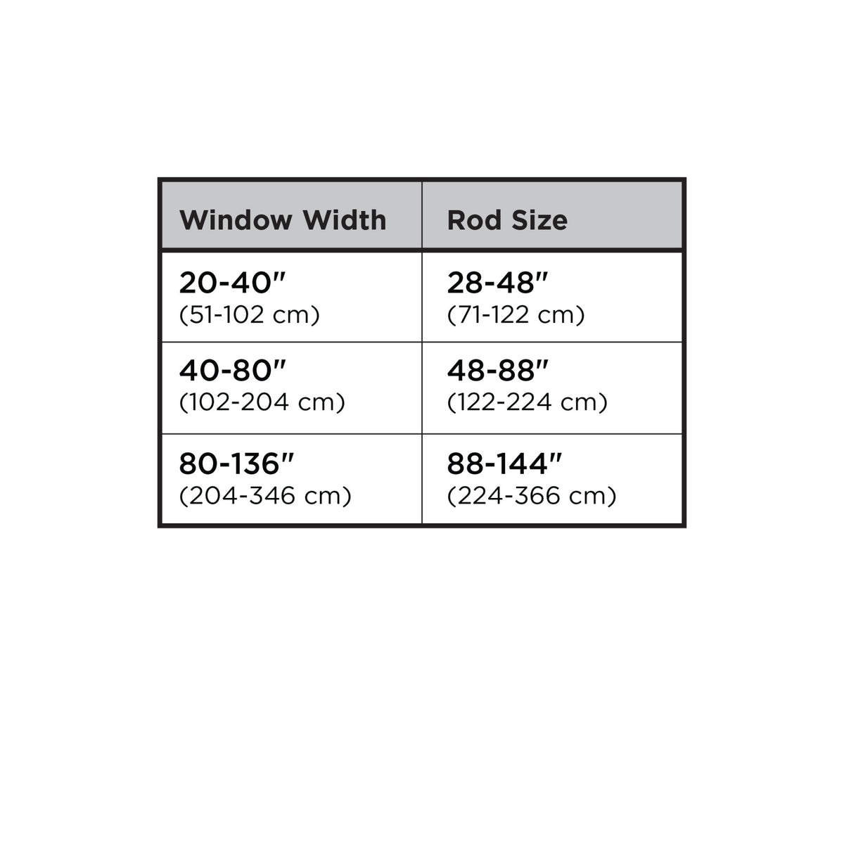 Single Curtain Rods
| color: Matte-Nickel | size: 88-144" (224-366 cm) | diameter: 3/4" (1.9 cm)