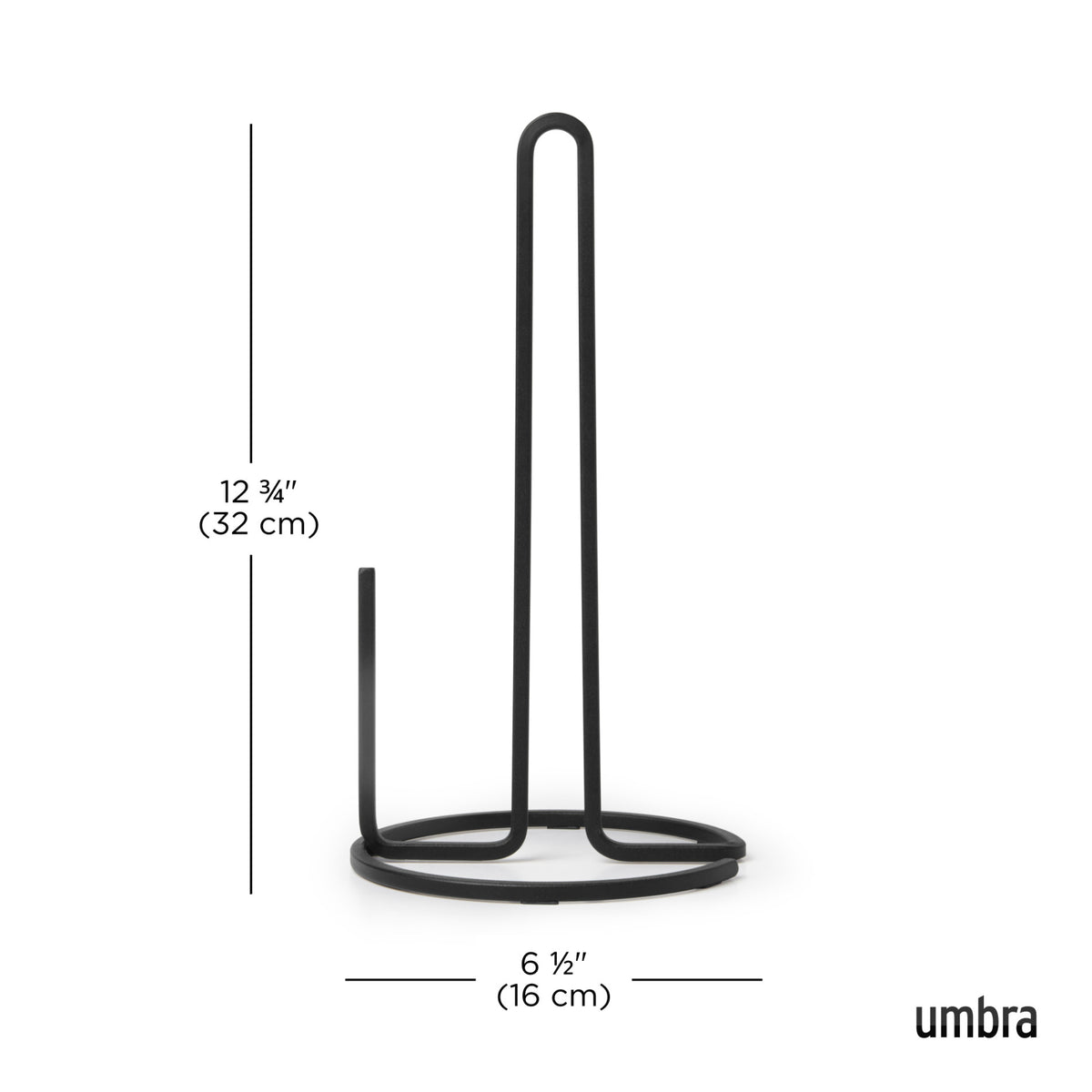 Countertop Paper Towel Holders | color: Black
