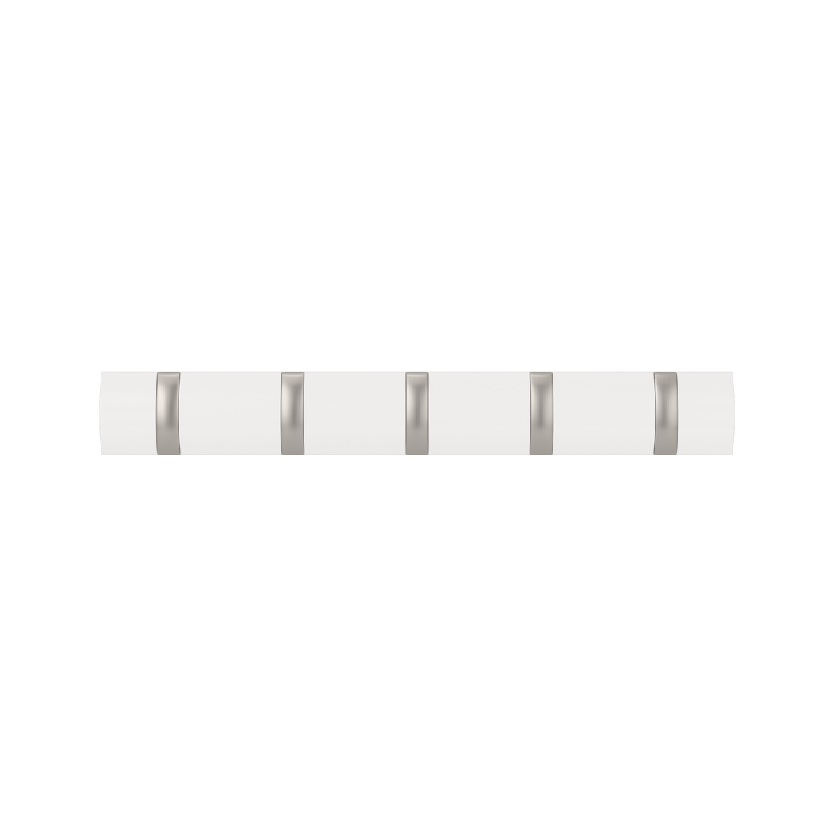 Wall Hooks | color: White-Nickel