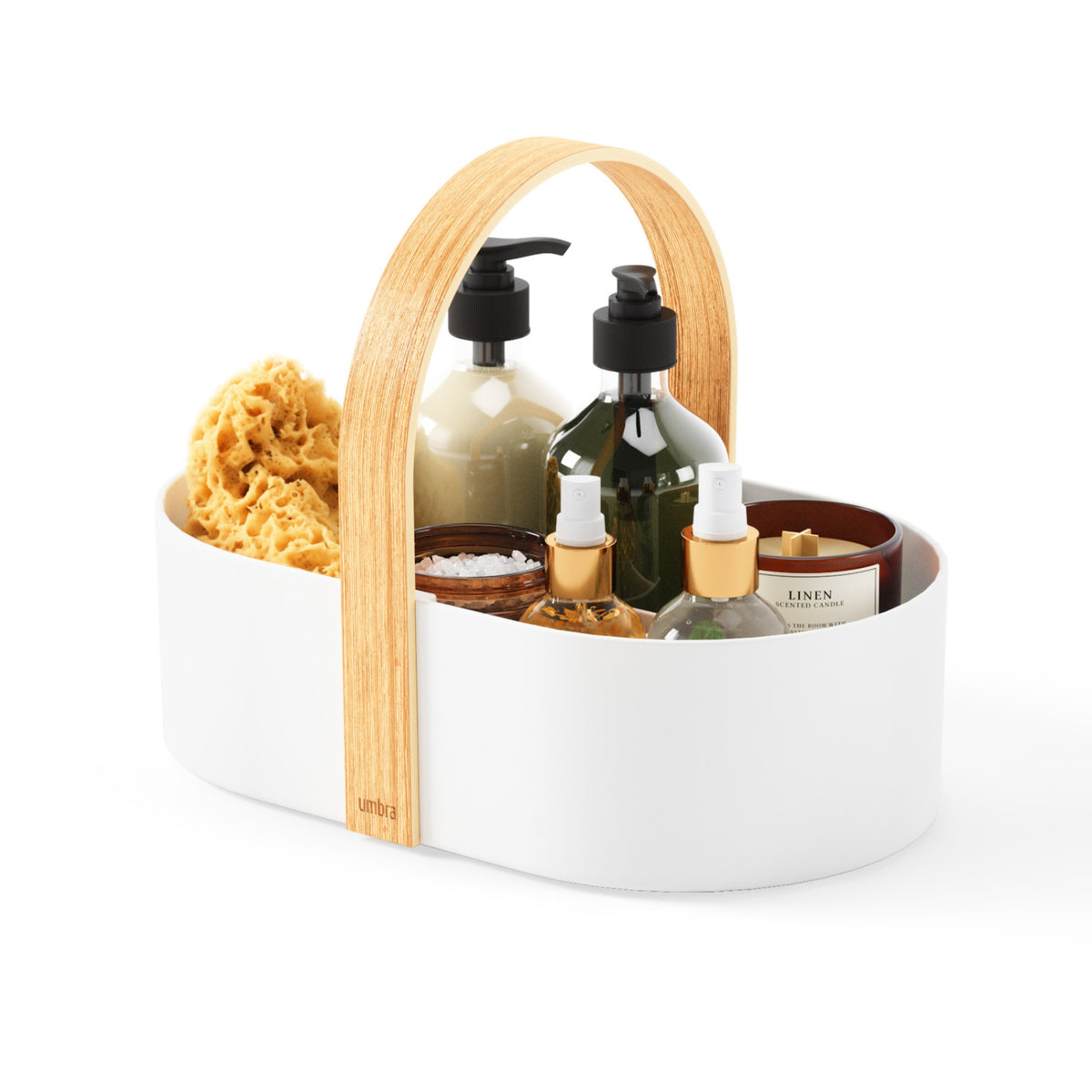 Cosmetic Organizers | color: White-Natural