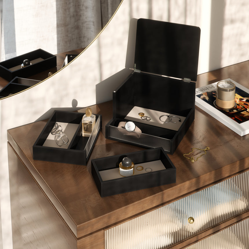 Jewelry Boxes | color: Black | Hover