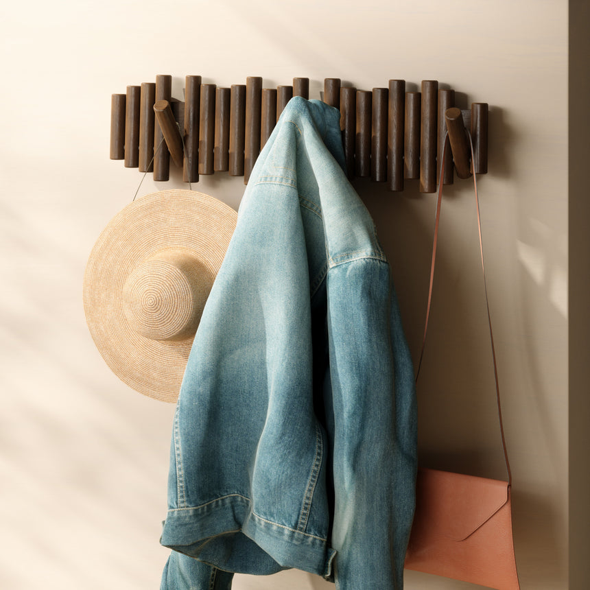 Wall Hooks | color: Aged-Walnut