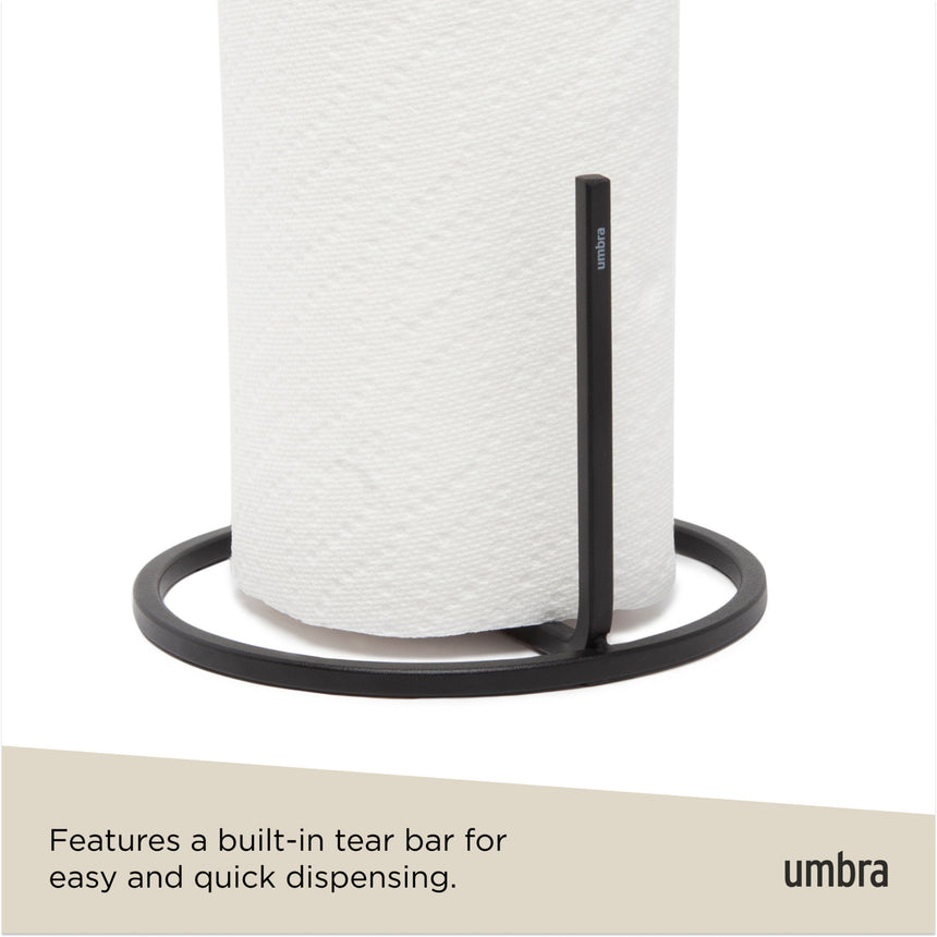 Countertop Paper Towel Holders | color: Black