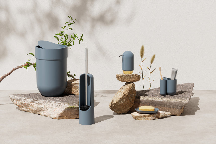 Bathroom Accessories | color: Slate Blue