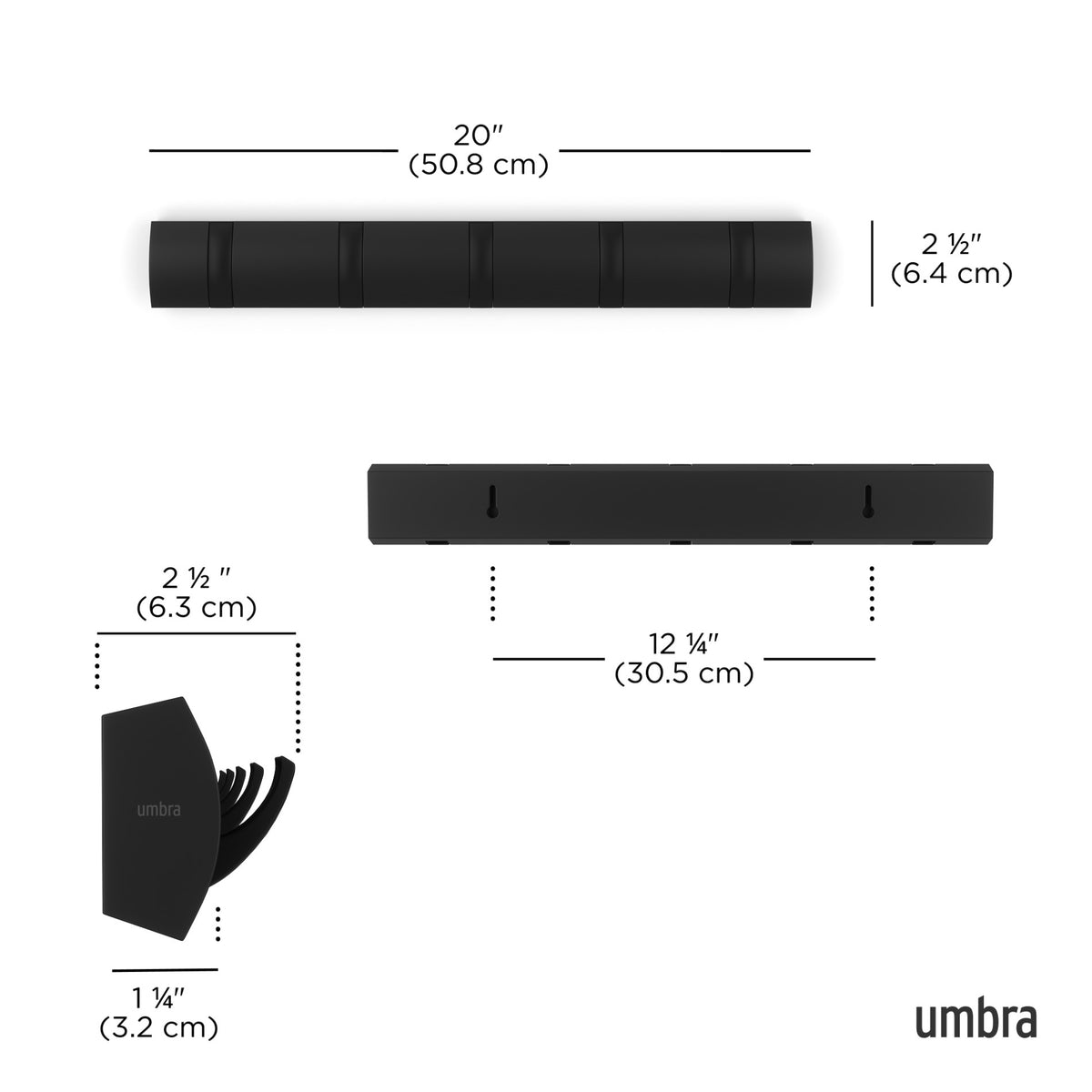 Wall Hooks | color: Black-Black