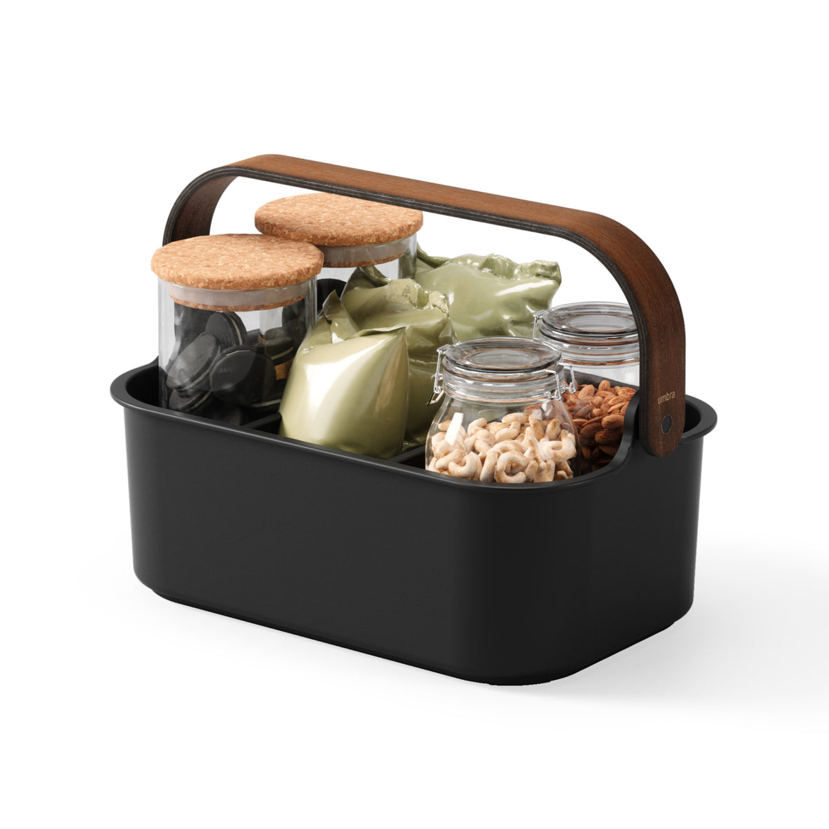 Kitchen Organization | color: Black-Walnut | size: Medium