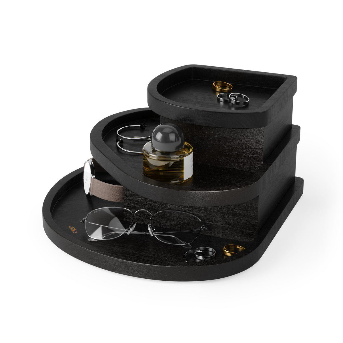 Jewelry Boxes | color: Black Wood