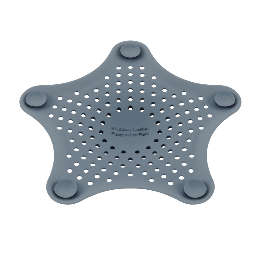Drain Stop & Hair Catcher | color: Slate Blue