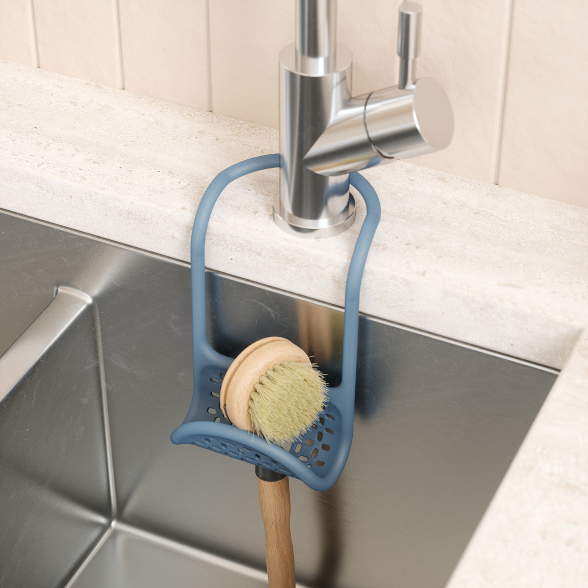 Sink Caddy | color: Slate Blue