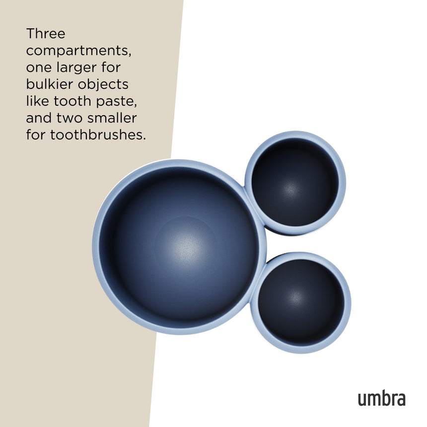 Tumblers & Toothbrush Holders | color: Slate Blue
