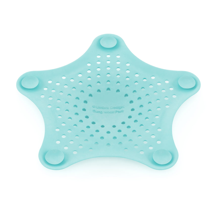 Drain Stop & Hair Catcher | color: Lagoon Blue