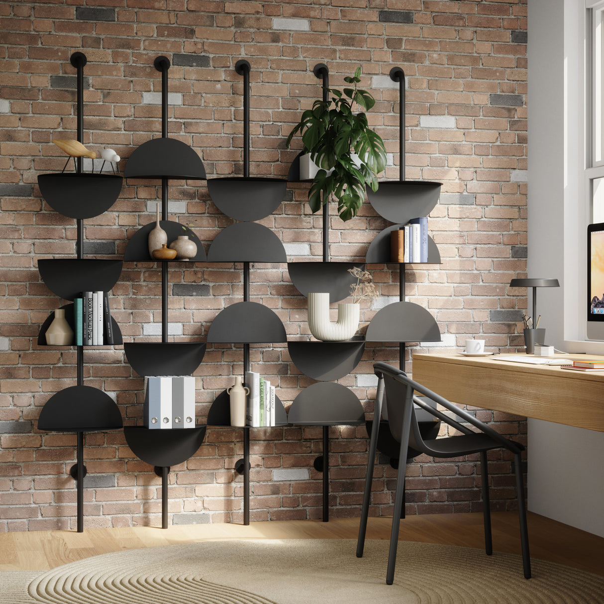 Shelves & Magazine Racks | color: Black | Hover