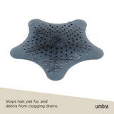 Drain Stop & Hair Catcher | color: Slate Blue