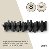 Wall Hooks | color: Black