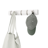 Wall Hooks | color: White-Nickel