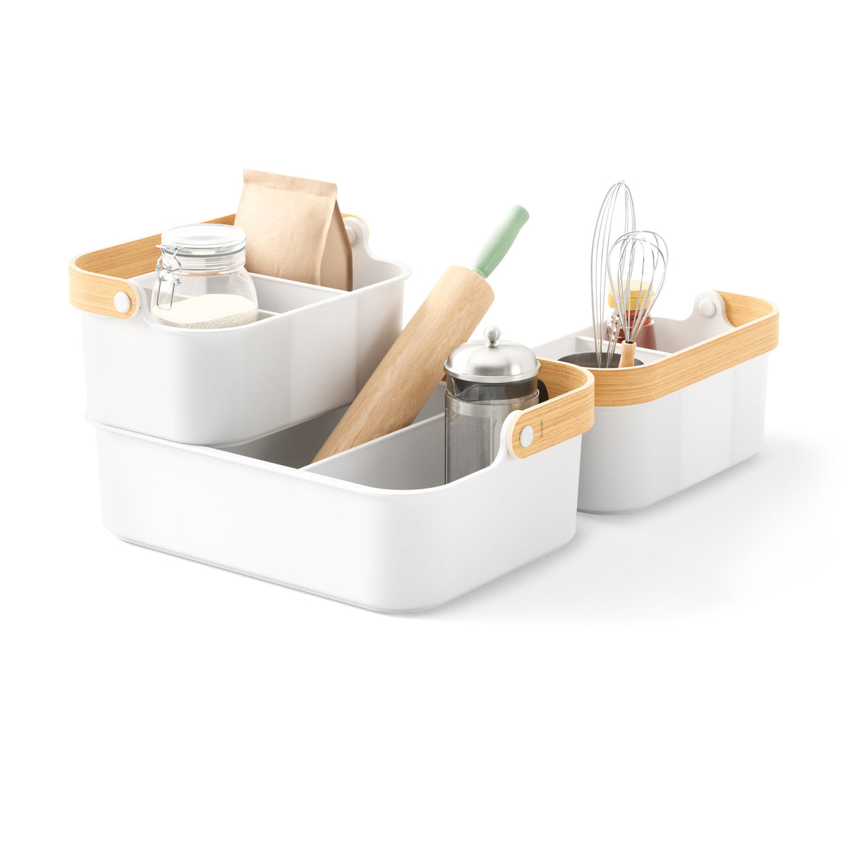 Kitchen Organization | color: White-Natural | size: Medium