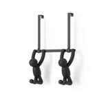 Over The Door Hooks | color: Black