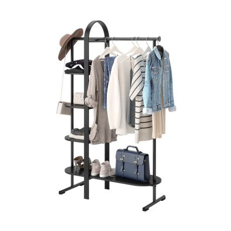 Garment Racks | color: Midnight Black