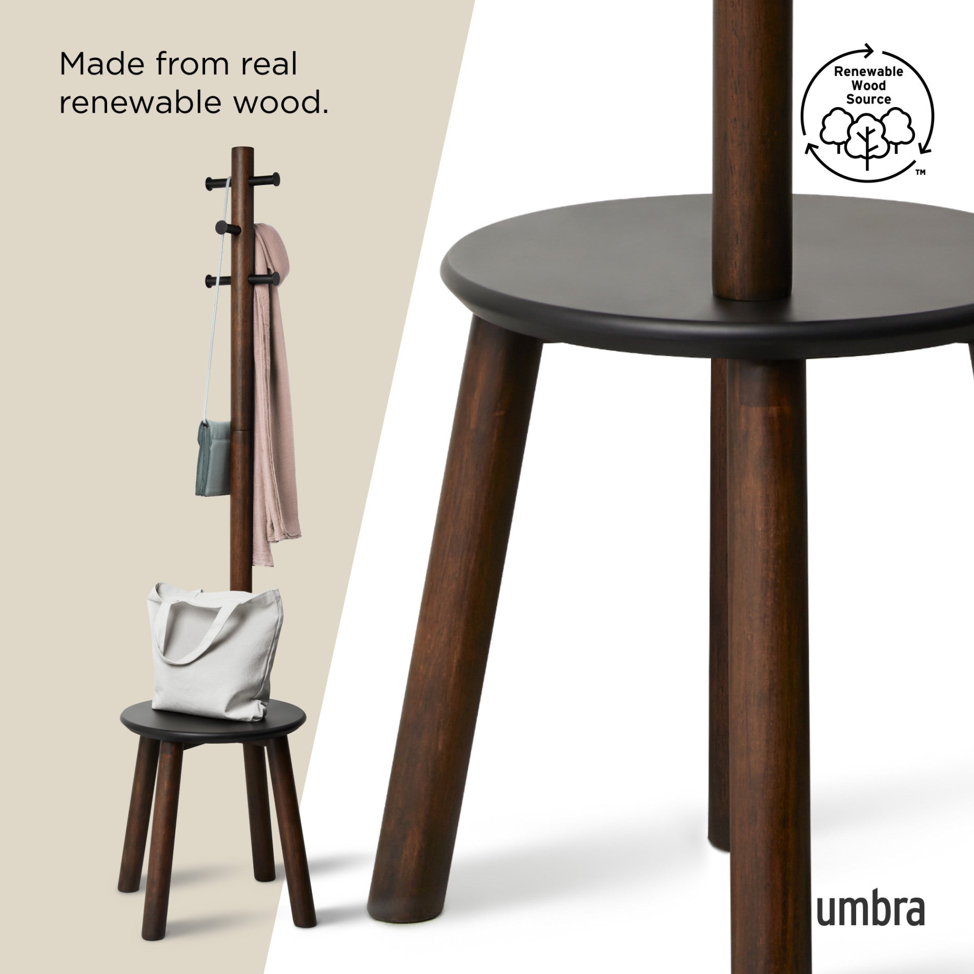 Pillar Stool and Coat Rack – Umbra Europe
