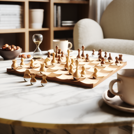 Chessboards | color: Walnut | Hover