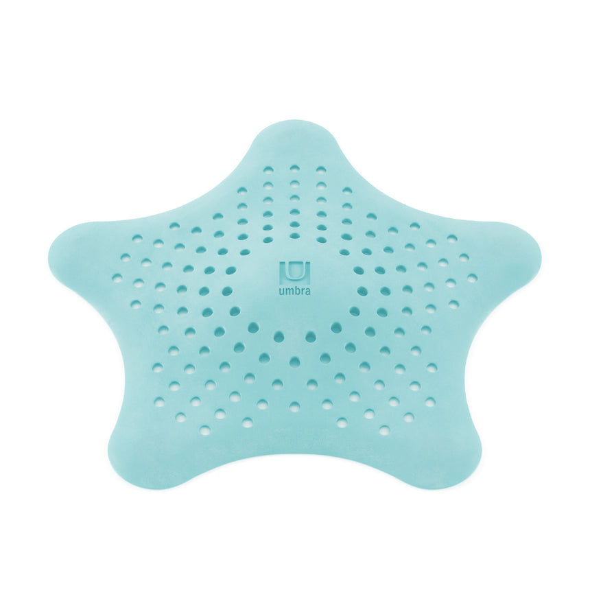 Drain Stop & Hair Catcher | color: Lagoon Blue