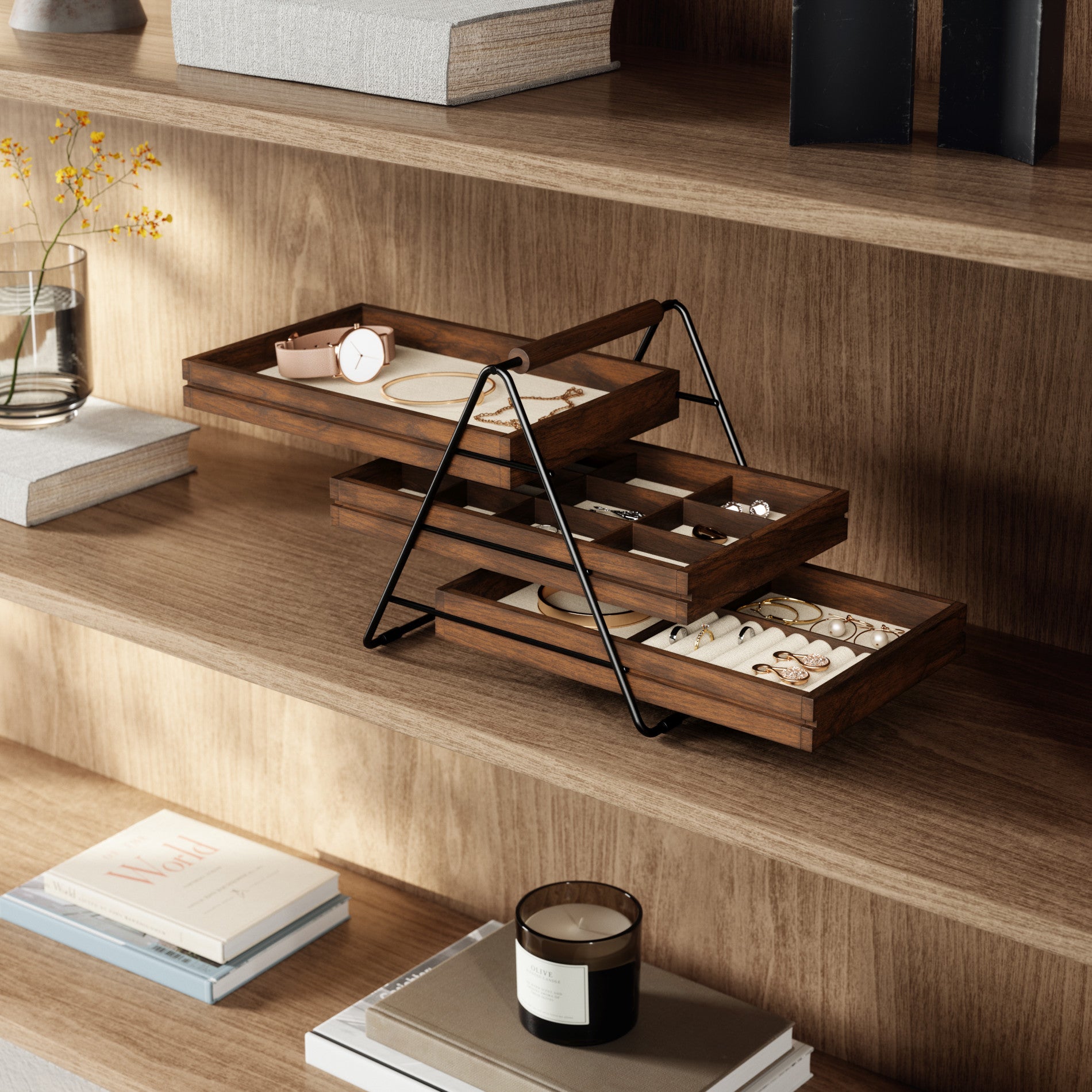 Terrace 3-Tier Jewelry Tray – Umbra Europe
