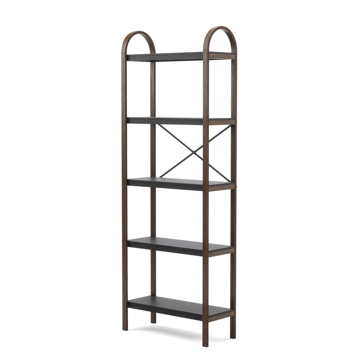 Shelves & Magazine Racks | color: Black-Walnut