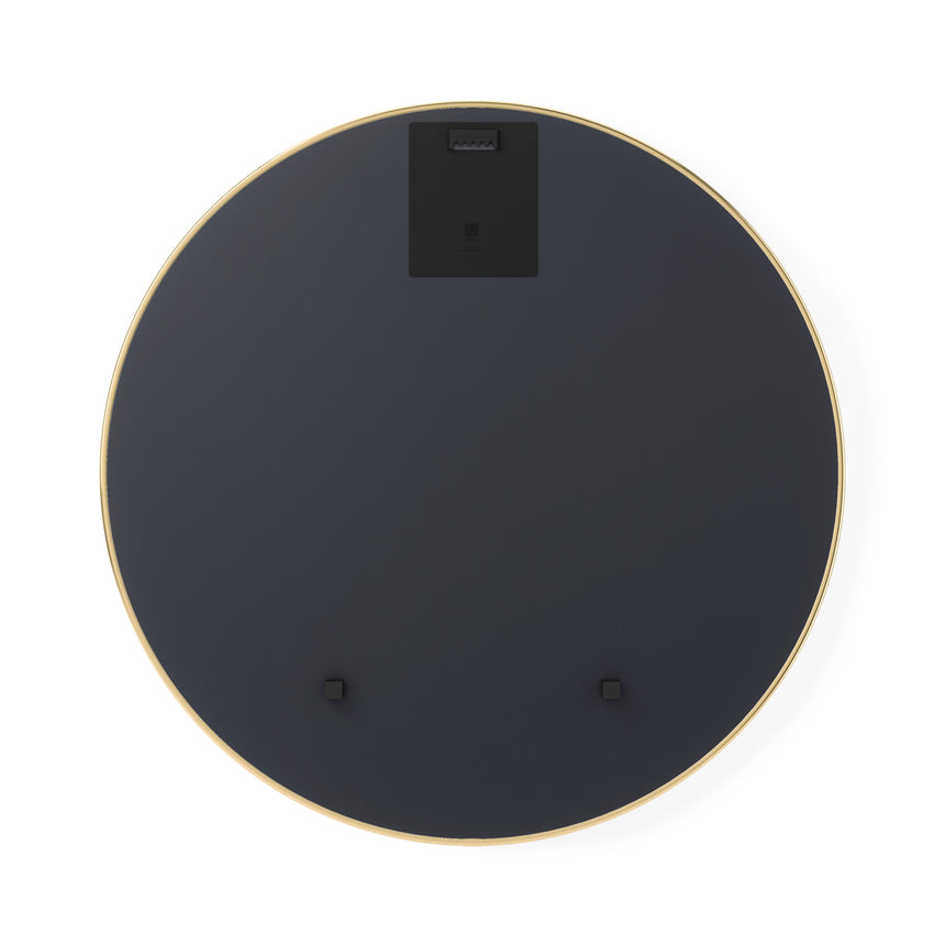 Wall Mirrors | color: Brass | size: 34" (86 cm)