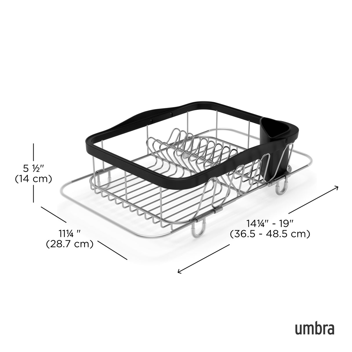 Dish Racks | color: Black-Nickel