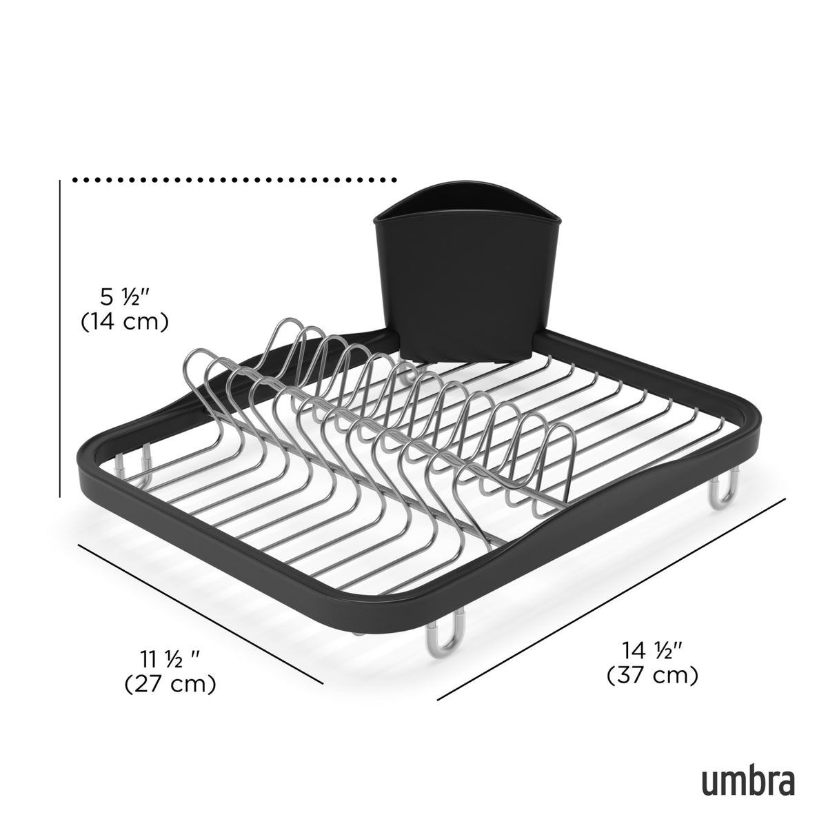 Dish Racks | color: Smoke-Nickel