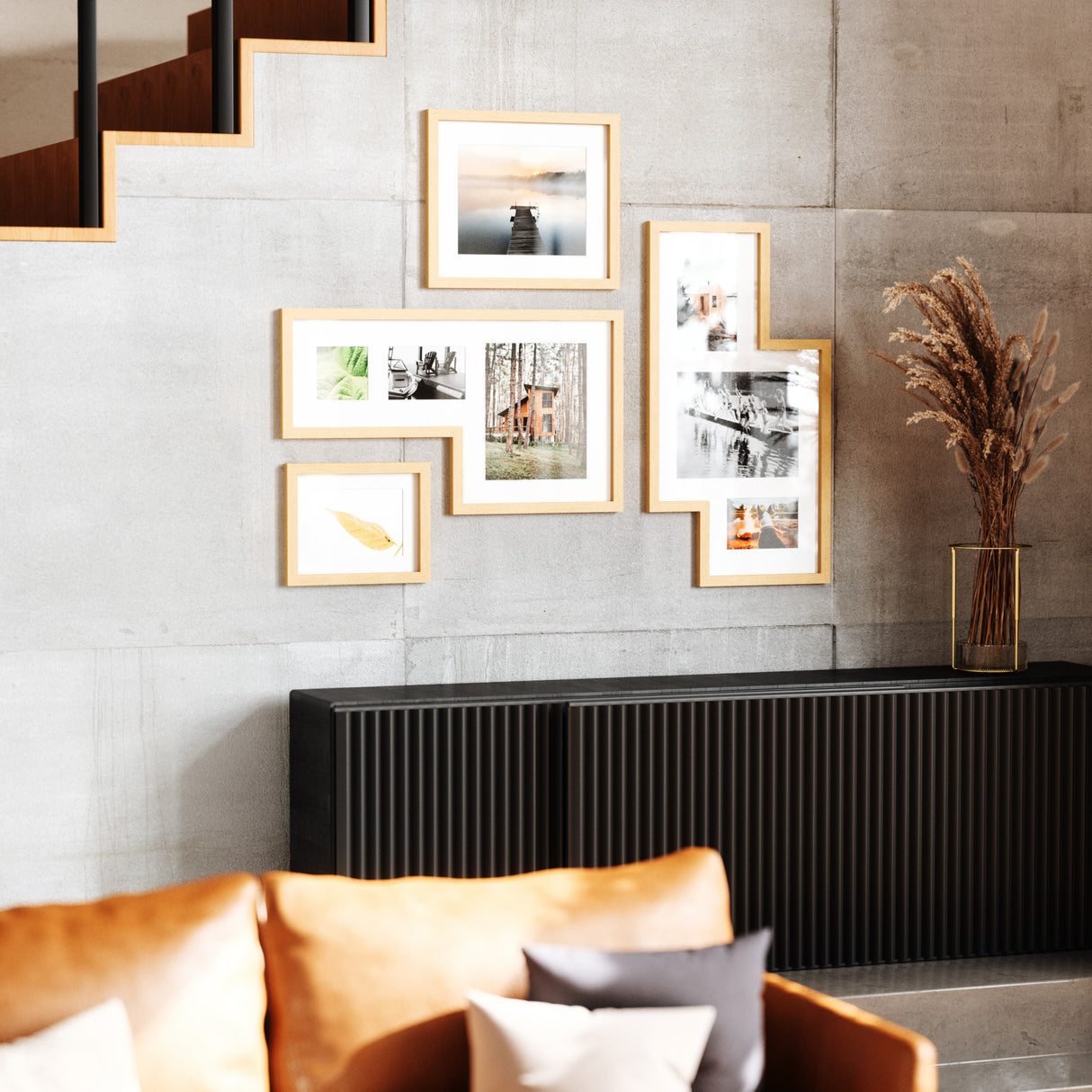 Decorar una pared con marcos vacíos  Frame wall decor, Picture frame  decor, Cheap home decor