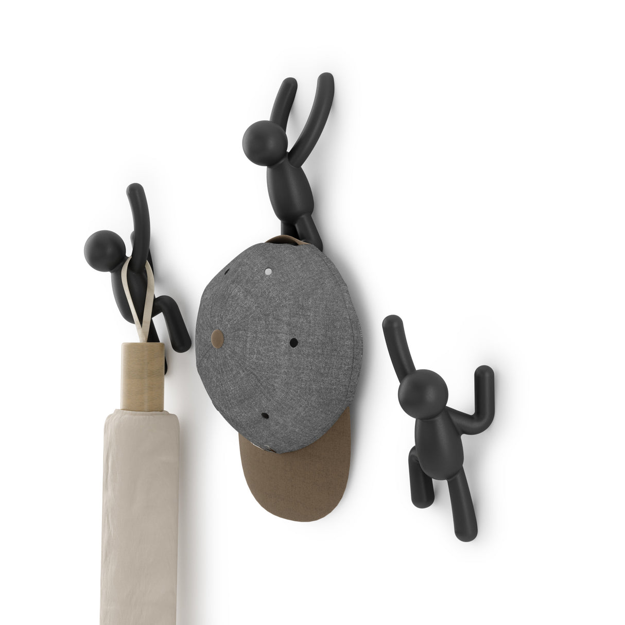 Wall Hooks | color: Black