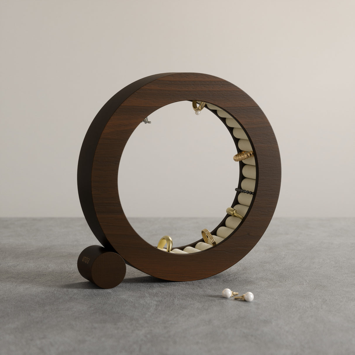 Jewelry Stands | color: Walnut