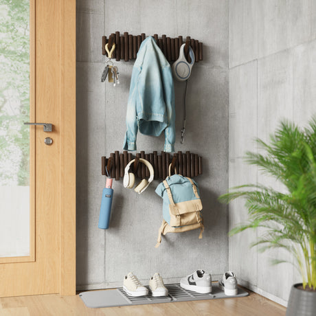 Wall Hooks | color: Aged-Walnut | Hover