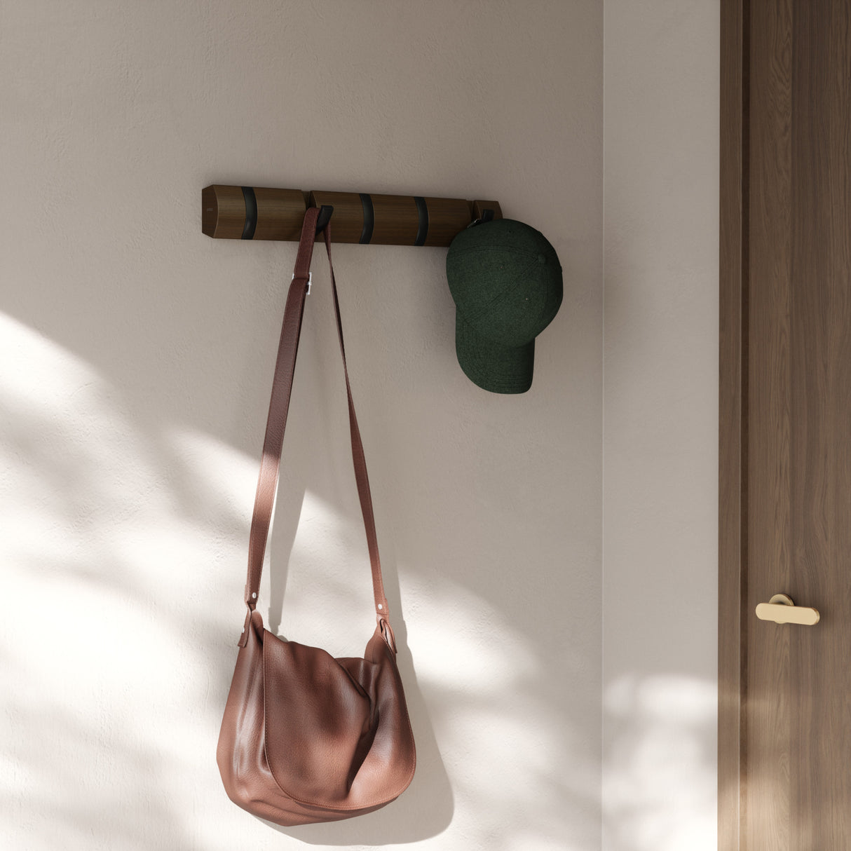 Wall Hooks | color: Black-Walnut | Hover