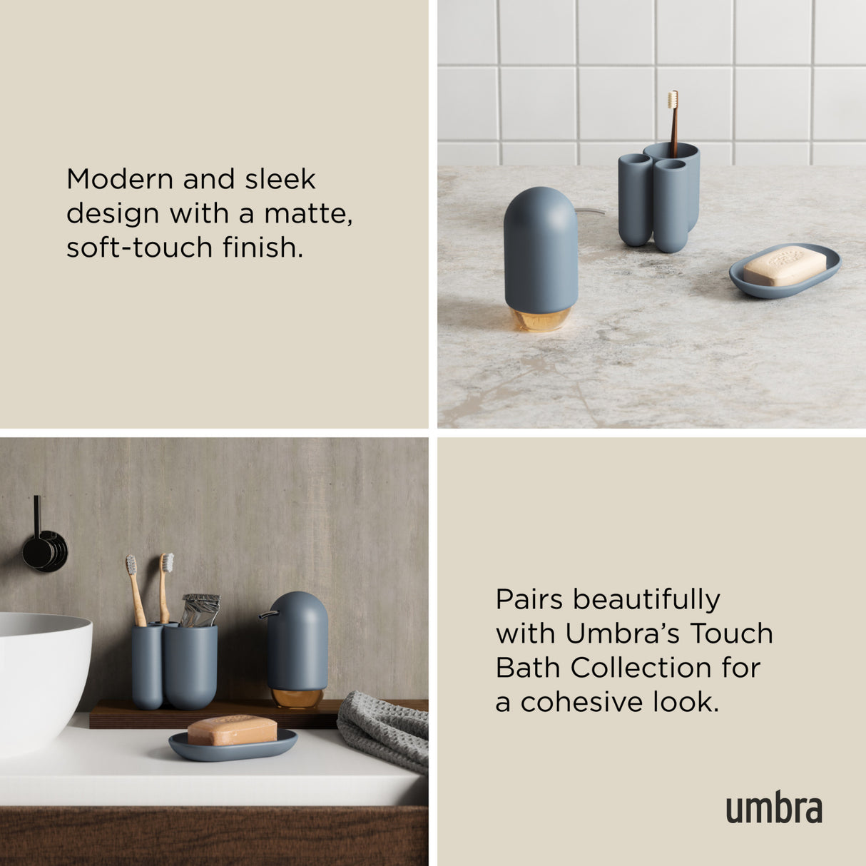 Soap Dispensers | color: Slate Blue