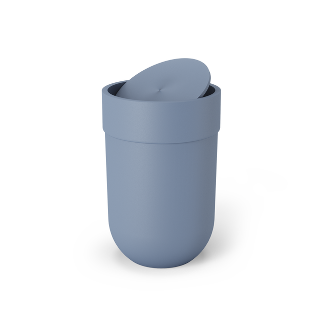 Bathroom Trash Cans | color: Slate Blue