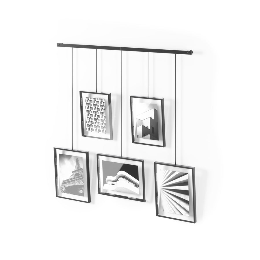 Exhibit Portarretratos de pared, juego de 5